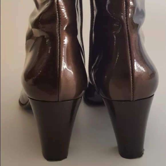 Aquatalia Patent leather boots sz 8.5-Gently worn! - Picture 6 of 7